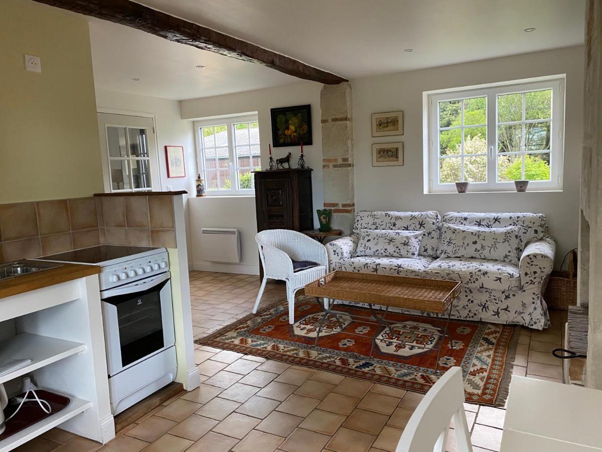 Ferienwohnung La Longere Du Haras Manerbe Exterior foto
