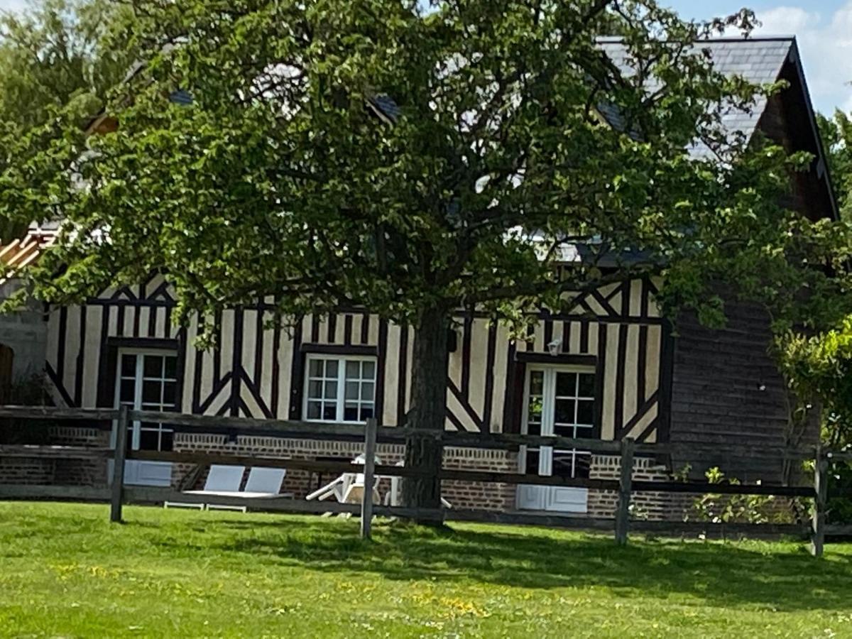 Ferienwohnung La Longere Du Haras Manerbe Exterior foto